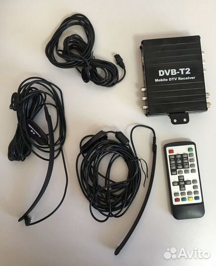 Автомобильный, цифровой тв-тюнер M9100, DVB-T2