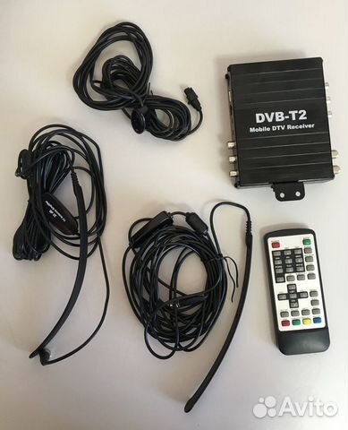 Автомобильный, цифровой тв-тюнер M9100, DVB-T2