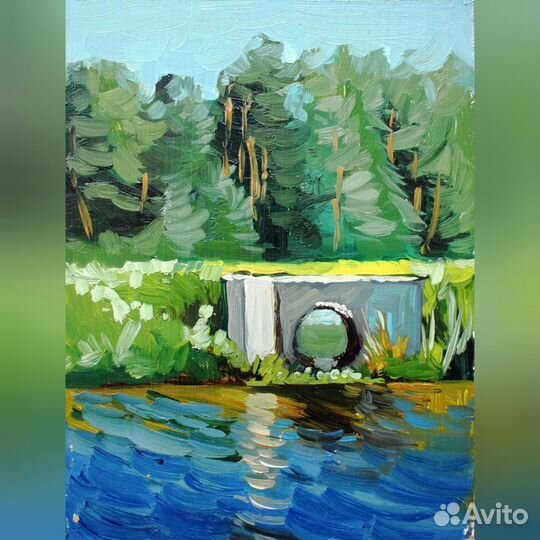 Картина масло