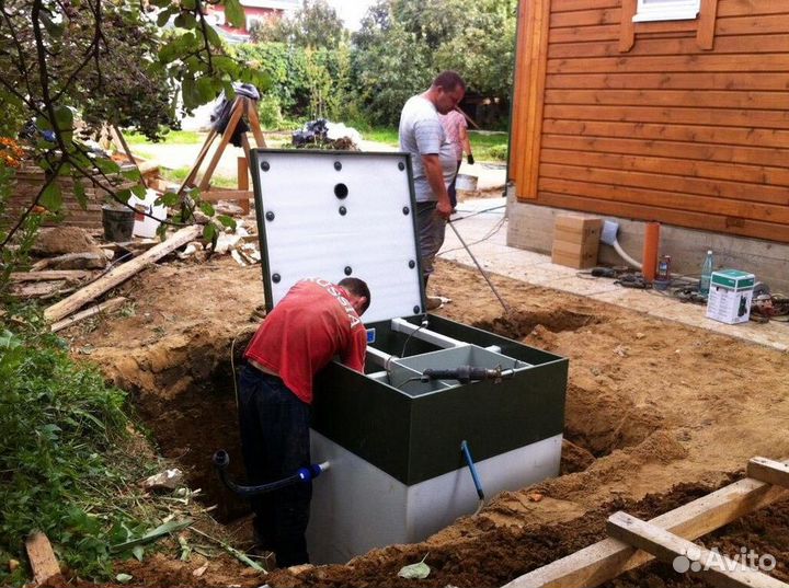 Септик под ключ. Аэробокс