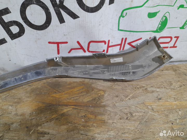 Молдинг переднего бампера левый hyundai Santa Fe 4