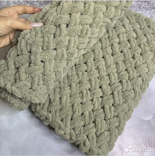 Плед плюшевый ручной работы Подарок для малышей