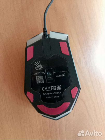 Мышь A4Tech bloody a7