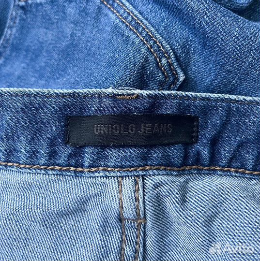 Джинсы Uniqlo синие 34-34