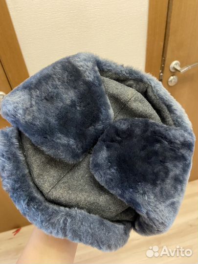 Шапка зимняя мужская полиция