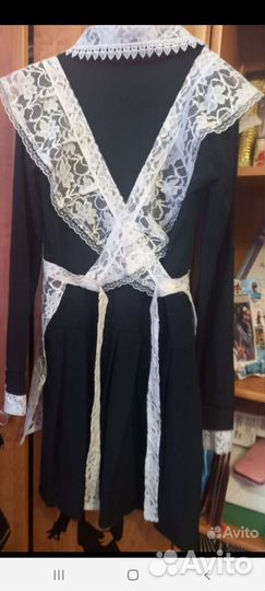 Школьный фартук и платье