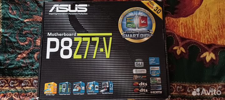 Продаю материнскую плату asus P8Z77-V