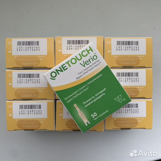 One Touch verio Тест полоски