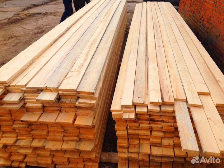 Доска из сосны 50х200х6000мм, гарантия качества