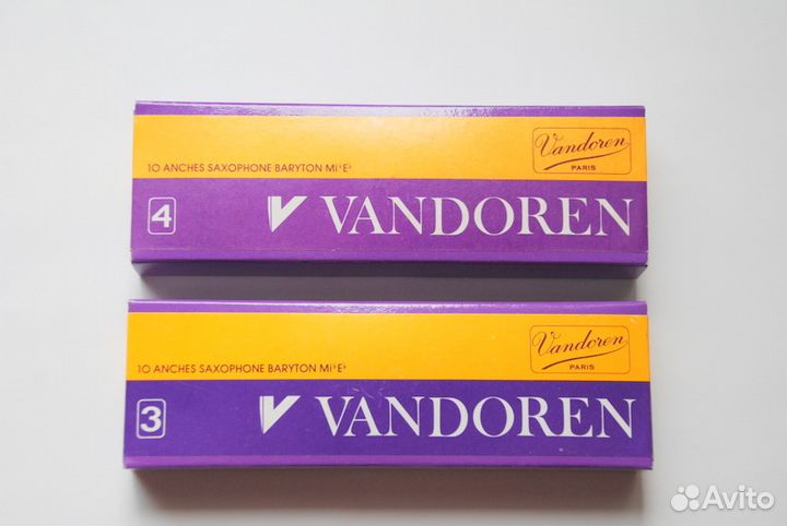 Трости для Тенора и Баритона-Вандорен и Рико