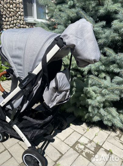 Коляска Babalo 2023серая )