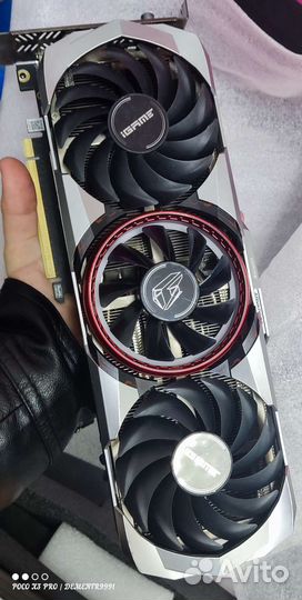 Видеокарта ColorFul iGame RTX 3070 Advanced OC