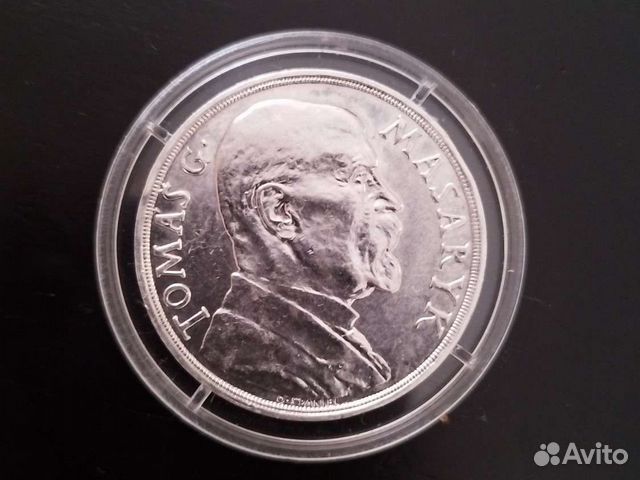 Памятная медаль Tomas Masaryk 1935год Серебро