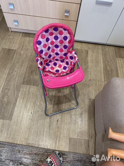 Стульчик для кормления для куклы