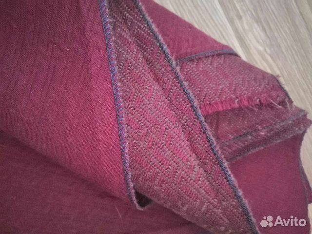 4 отреза шерстяной ткани СССР