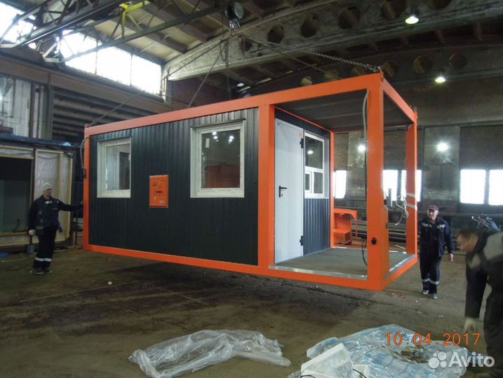 Блок контейнер кпп с ндс