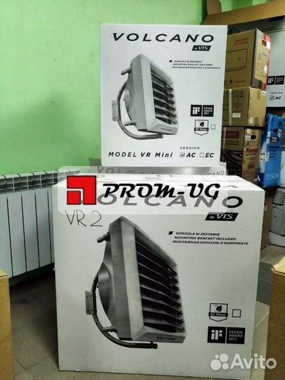 Тепловентилятор Volcano/Волкано VR Mini водяной