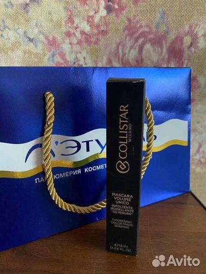 Тушь для ресниц collistar mascara volume unico