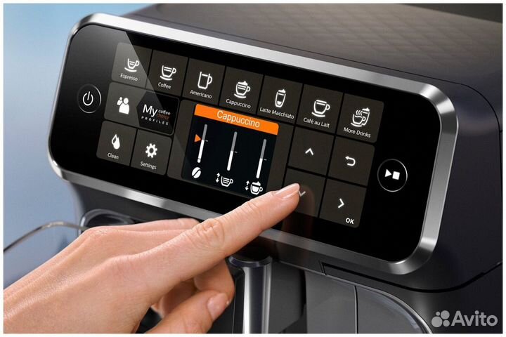 Кофемашина Philips LatteGo 4300 series (белая)