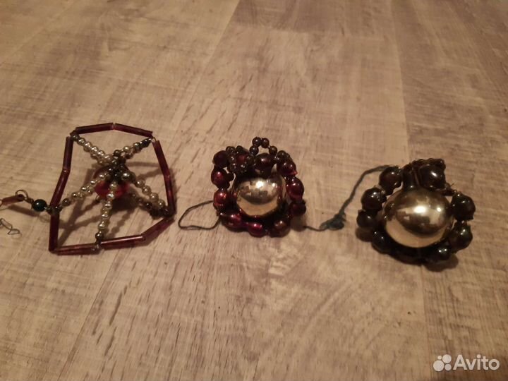 Елочные игрушки СССР небольшого размера