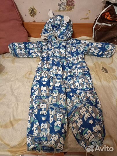 Детский зимний комбинезон 92 и куртку 86
