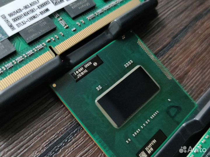 Лот 3 процессор i7 2760qm 8x +16gb