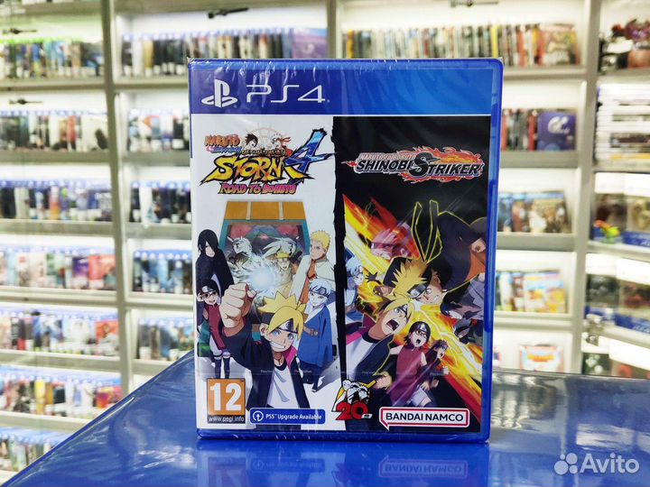 Диск PS4 Naruto Ninja Storm 4 Shinobi Striker