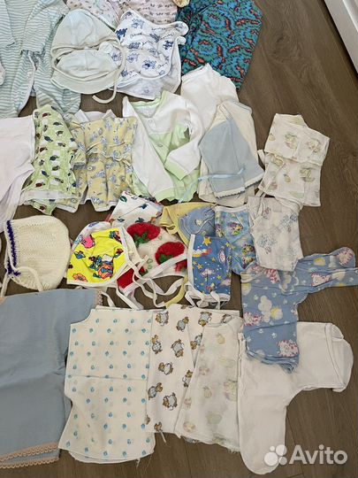 Детские вещи пакетом 0-6 месяцев