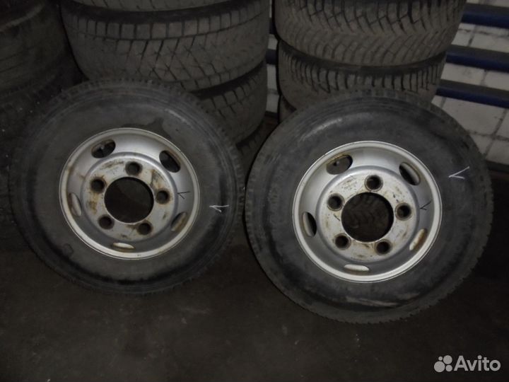 Диск R16*5.5 с резиной 205*85 R16 (зима)