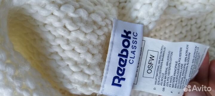 Шапка и снуд Reebok