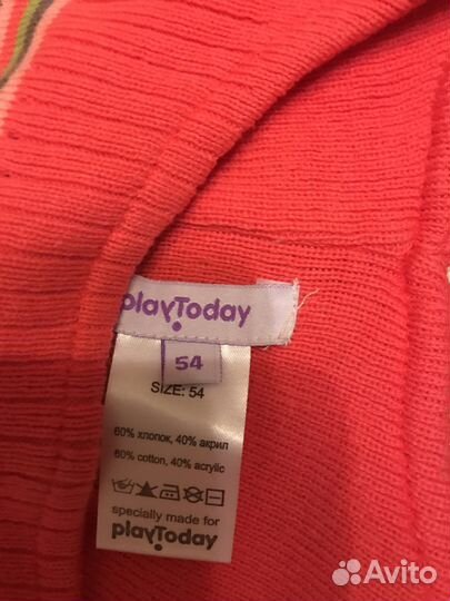 Шапки на девочку 52-54