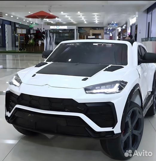 Детский электромобиль на резиновых колесах