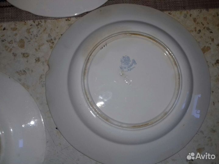 Тарелки старинные Кузнецов