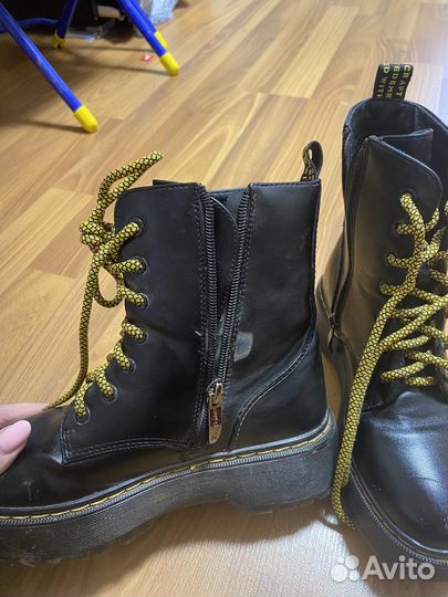 Ботинки демисезонные для девочки 34 размер