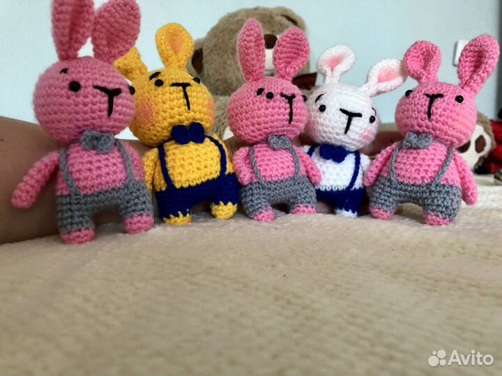 Вязанные игрушки ручной работы