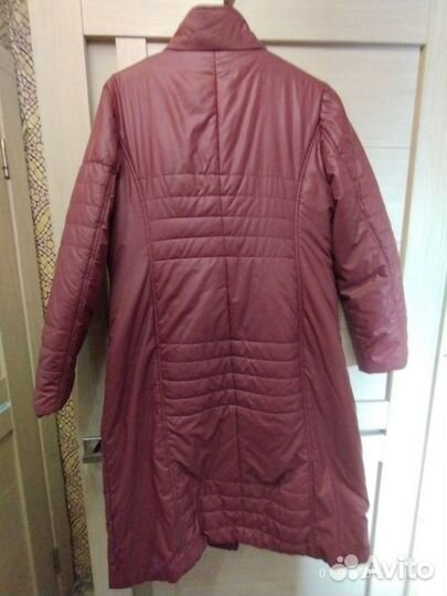 Плащ утеплённый 56-58 размер