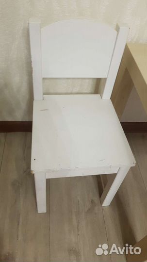 Детский стол и 2 стула IKEA