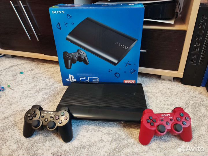 PS3 SS 500Gb+54 игры