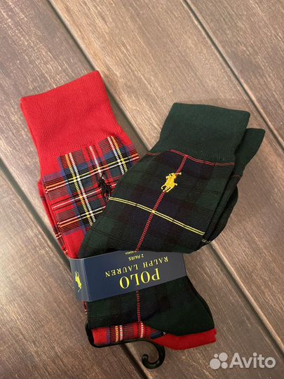 Носки Polo Ralph Lauren 2шт. Оригинал