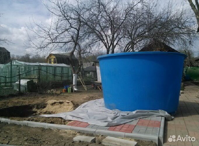Бассейн малый. Пластиковый
