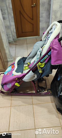 Санки коляска Ника Nika