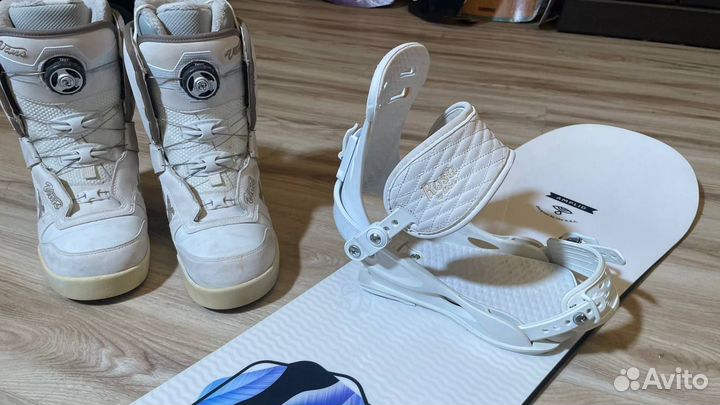 Сноуборд Amplid Gogo 147 + Union Rosa