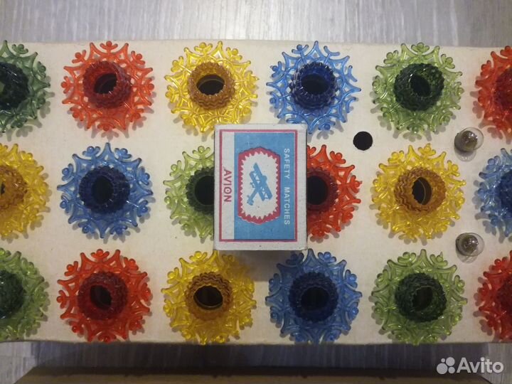 Гирлянда снежинки СССР электрогирлянда фонарики