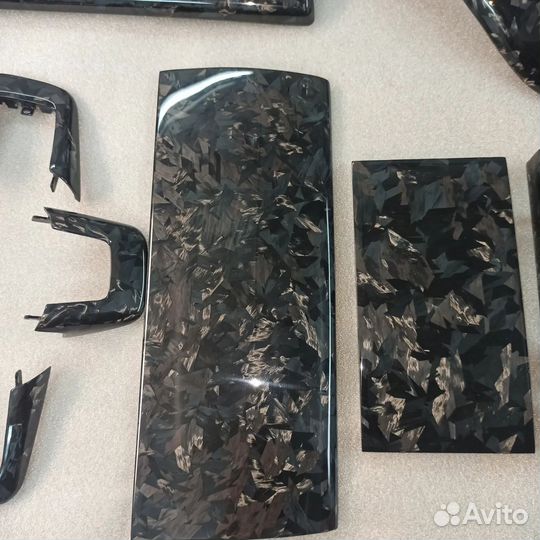 Перетяжка ламели автомобиля натуральным карбоном