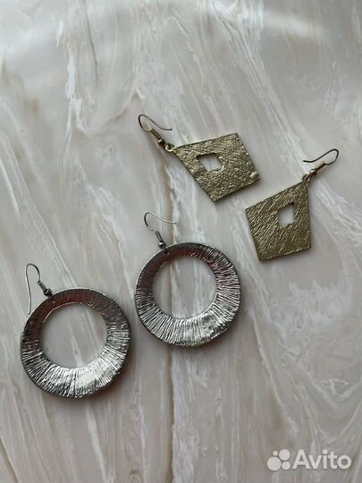 Новые серьги