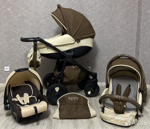 Коляска tutis zippy new 3 в 1