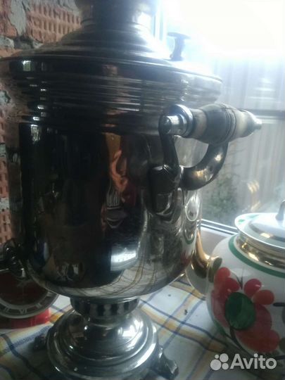 Самовар на дровах СССР