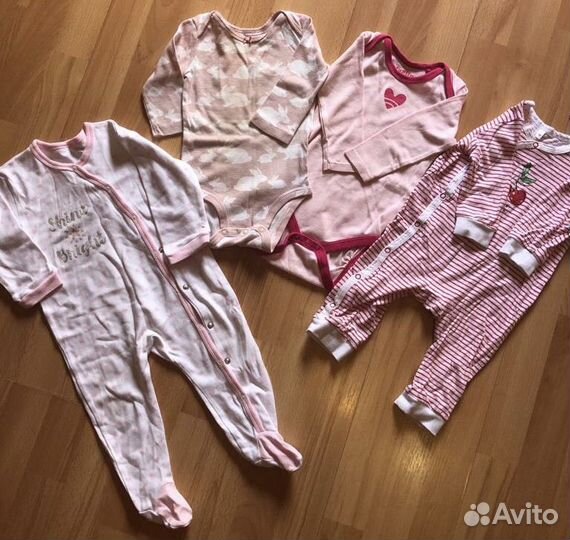 Пакет одежды для девочки 62 68