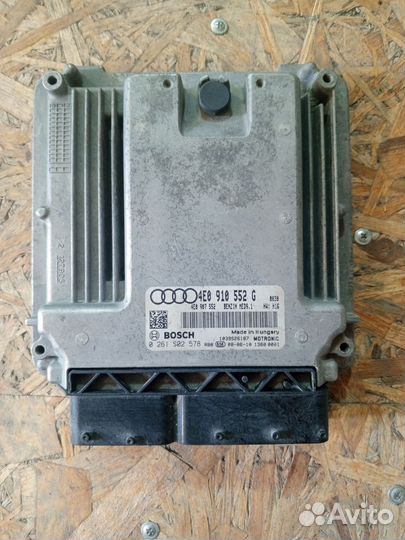Блок управления двигателем Ауди s8, 5.2, 450л