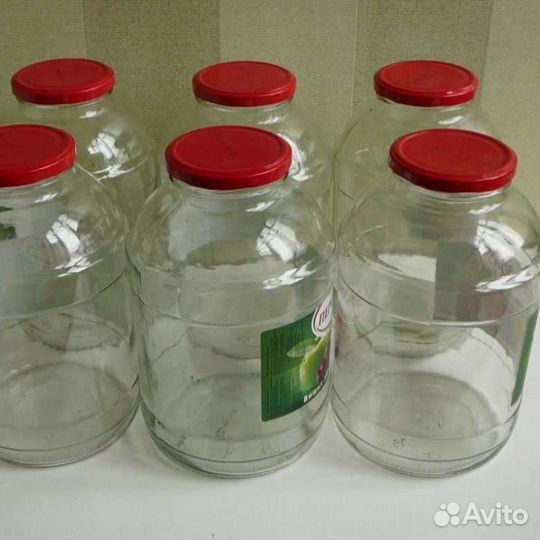 Банка стеклянная 2 литра и 3 литра